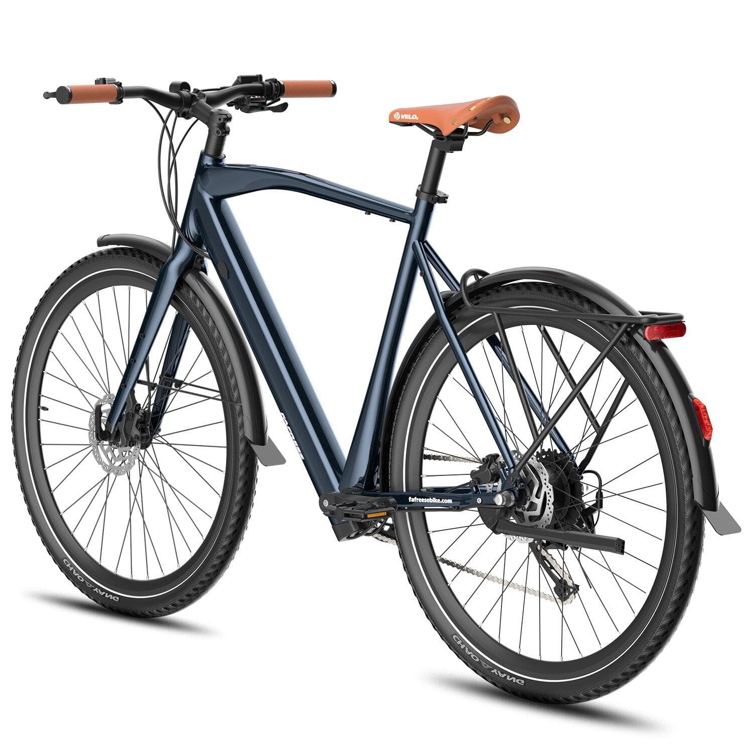 Vélo électrique adulte F700M, moteur 250W, batterie 36V 10Ah, 9 vitesses, 25km/h - S