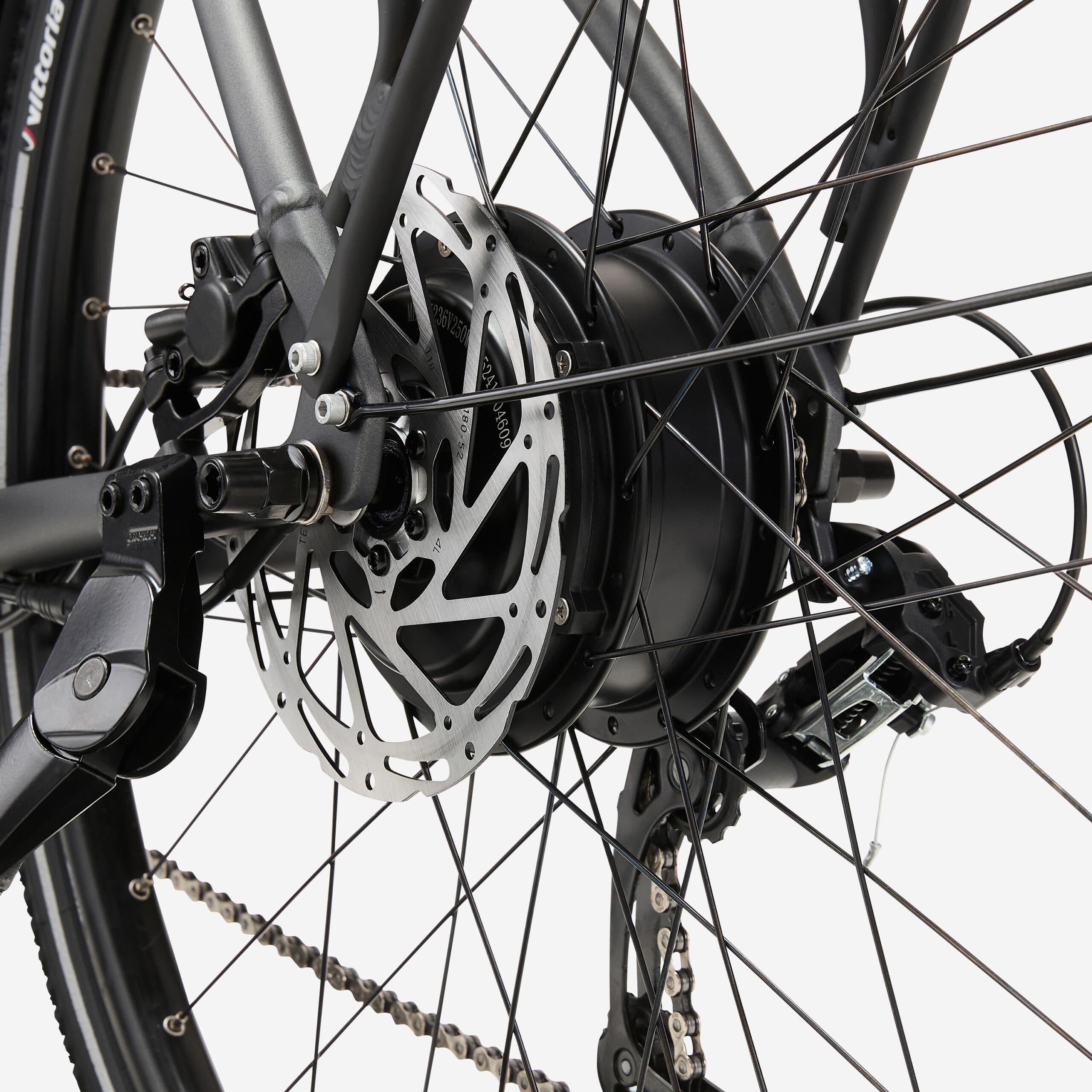 Velo ville longue distance 500 assistance electrique cadre haut. - Standard