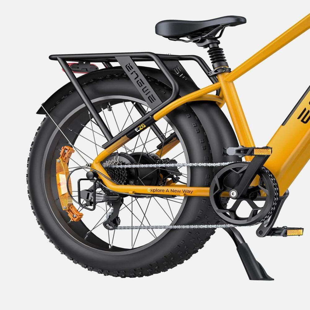 Vélo Électrique ENGWE E26 – 250W 768WH Autonomie 140KM Freins à Disque – Jaune - XL