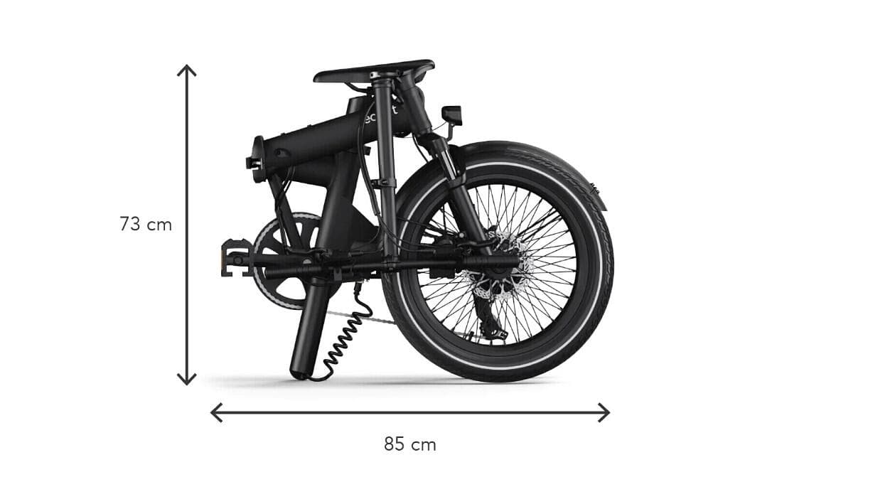 EOVOLT Electric pliing vélo après-midi 20 origines v3 noir - M