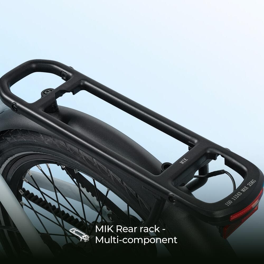 Vélo électrique pliable ADO Air20Ultra,transmission par courroie,moteur Bafang - S