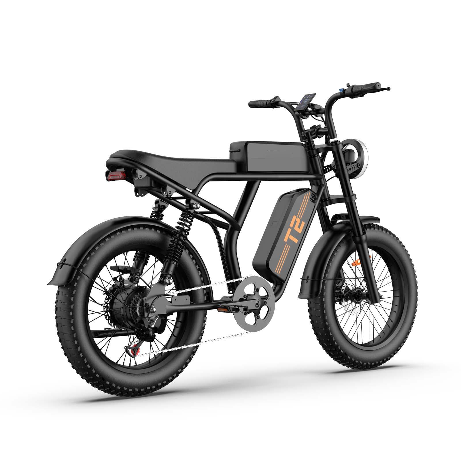 FAFREES F20 Mate – Vélo Électrique 20″ – Pneu Gras Tricycle – Moteur 750W Batterie 48V/21Ah – Autonomie 150 km – 3 Freins, Bleu - S