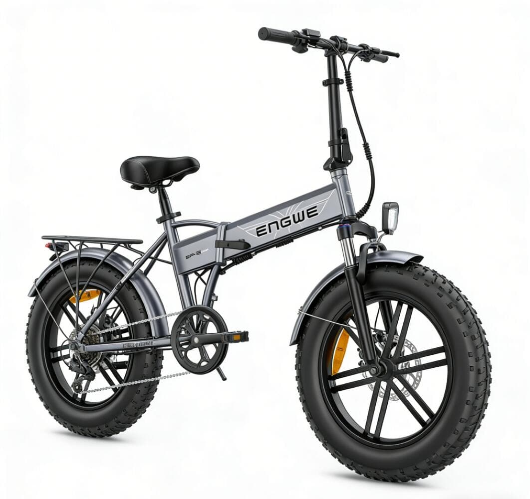 Vélo électrique HITWAY 20″ *4,0 Gros Pneus, VTT Électrique E-Bike avec 48V/13Ah*2 Batteries Amovible, 7 Vitesses 250W Écran LCD - S