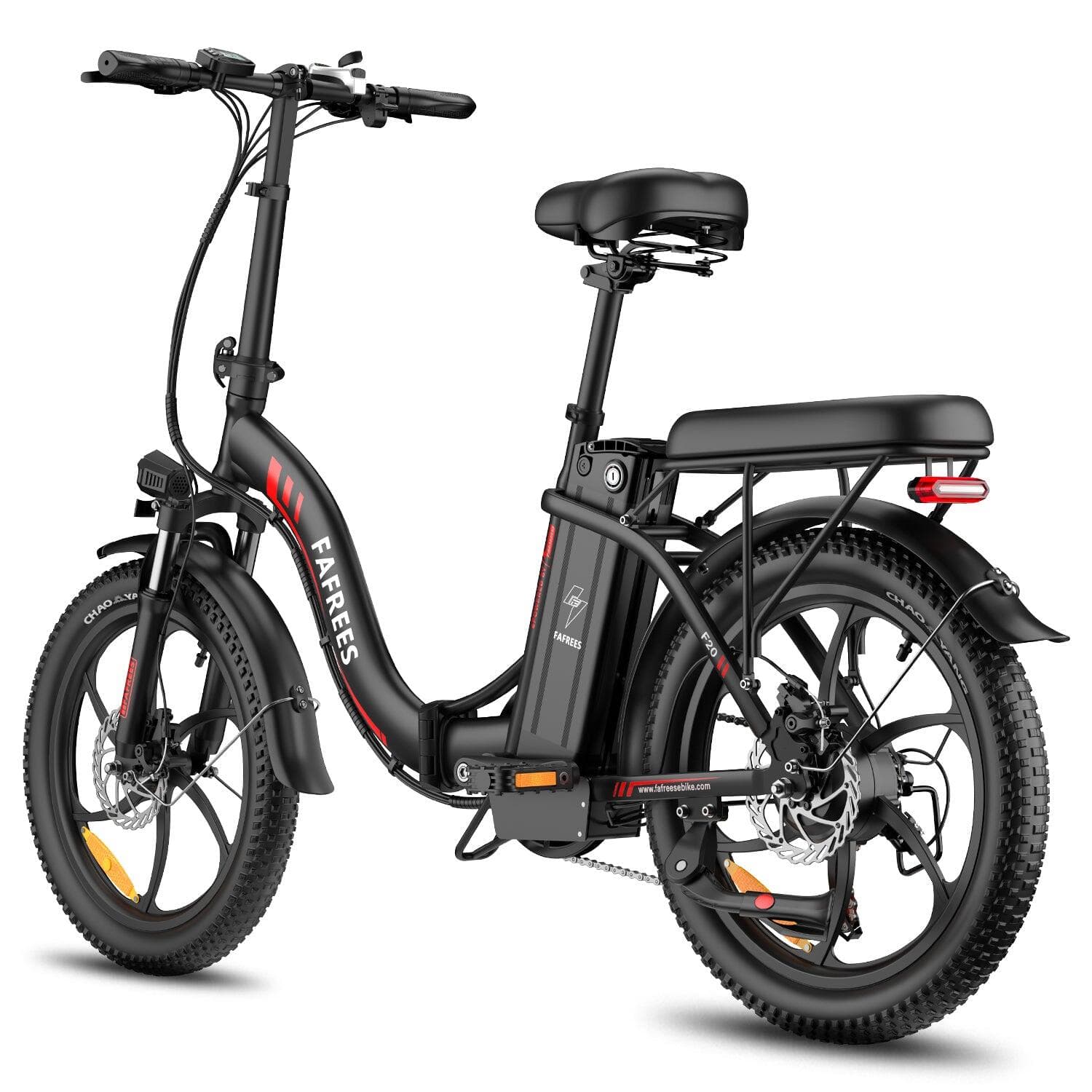 Cyrusher Kommoda 3.0 Vélo électrique, Vert, 110km d’autonomie, 25KM/H de vitesse maximale, Moteur 250W, Batterie 48V20AH - Standard