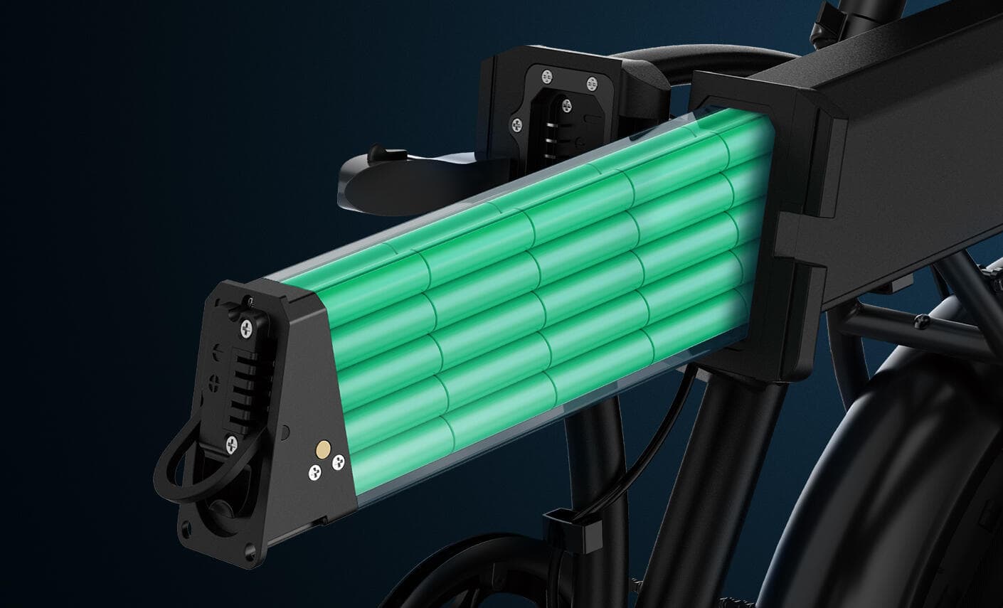 Vélo électrique adulte ENGWE EP-2 BOOST – Vélo électrique urbain 20 pouces, batt - L