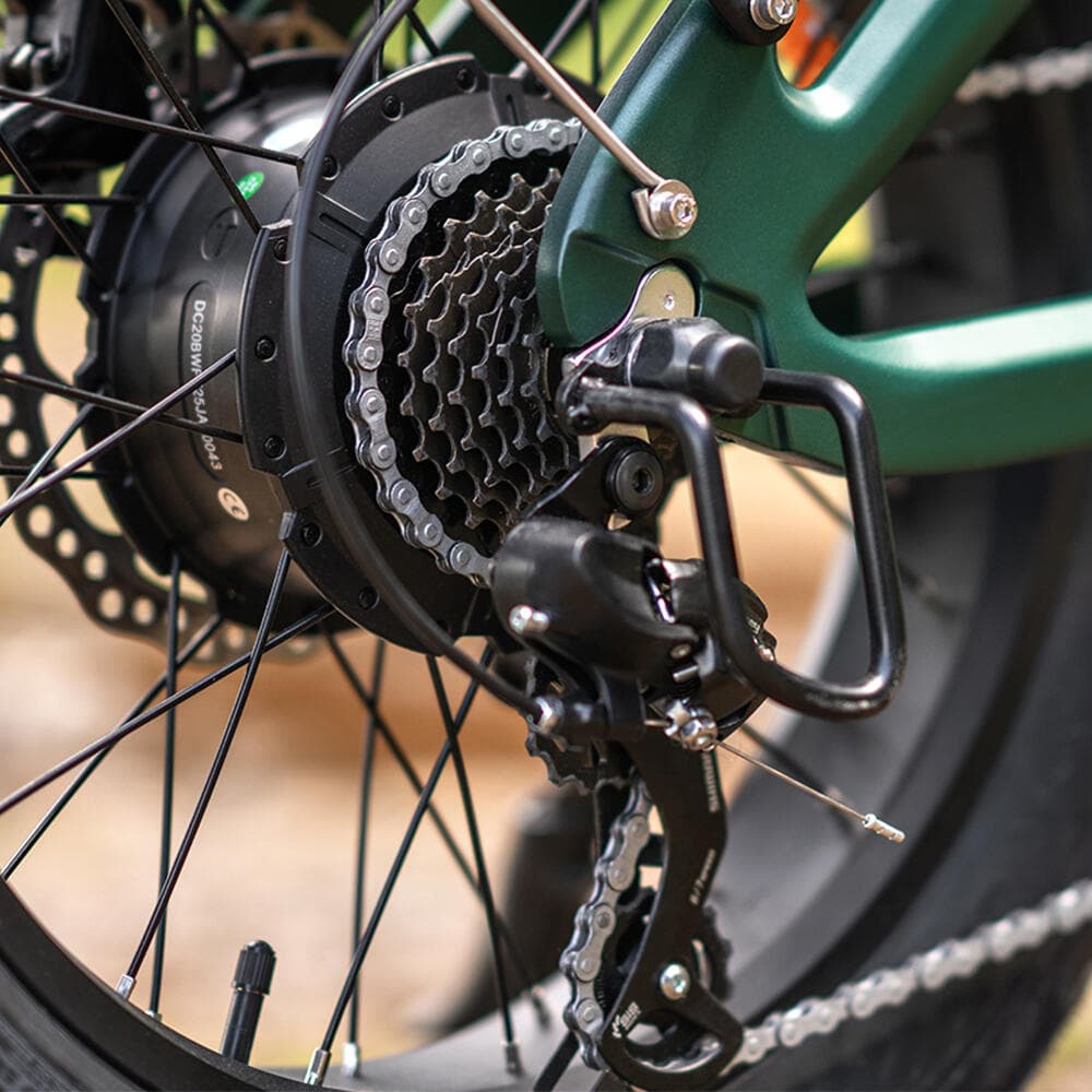 TTGO Vélo Électrique 26″ – Moteur 250W Puissant, Batterie 36V 14.5Ah Amovible, 80km d’Autonomie, 6 Vitesses Shimano - S
