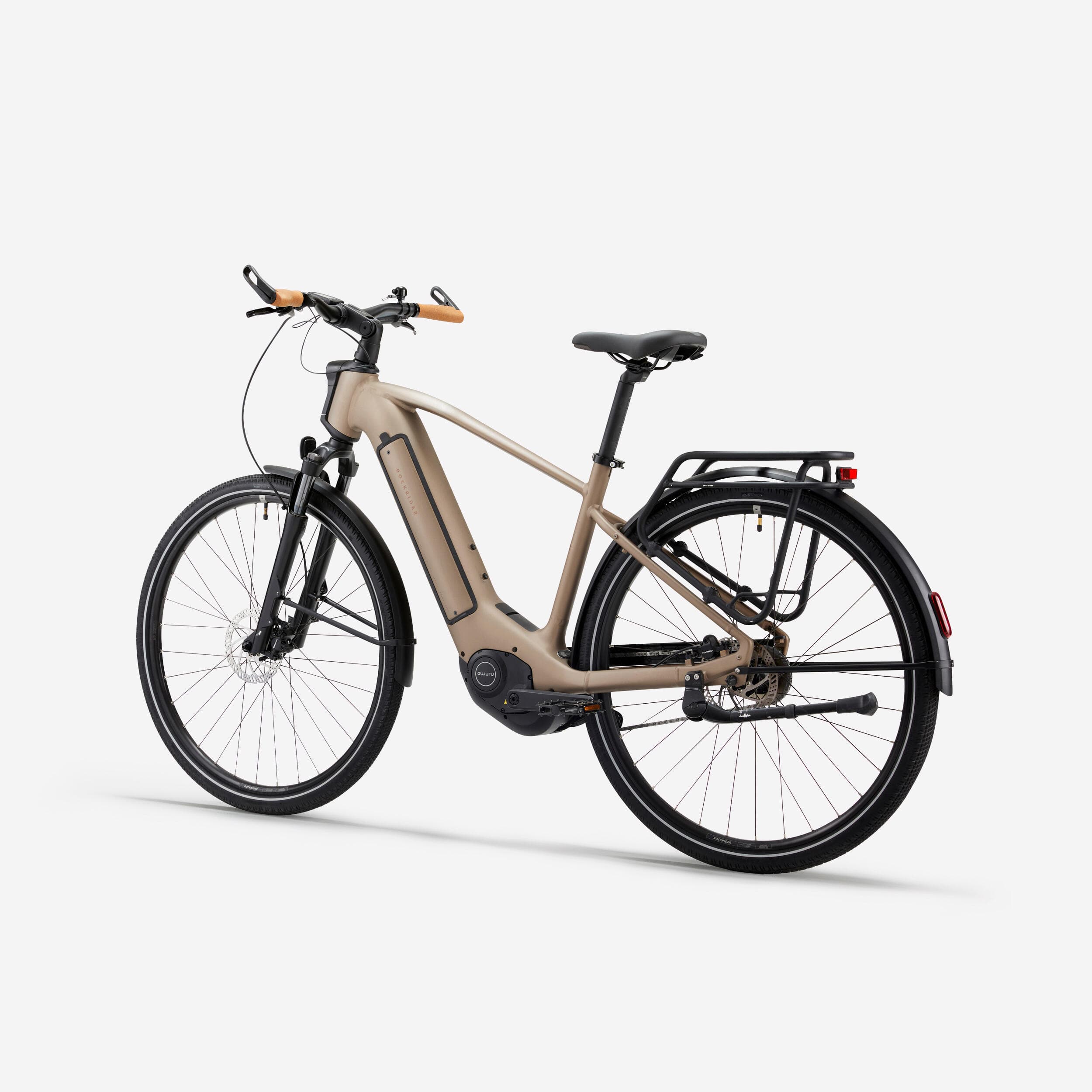 Vélo tout chemin électrique à moteur automatique owuru cadre haut, E-ACTV 900 - Standard