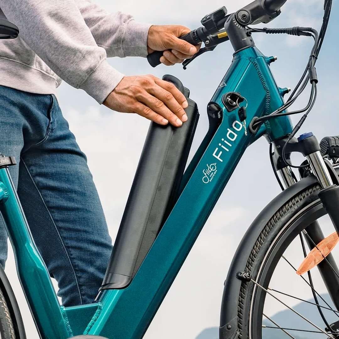 Second Life – Vélo électrique urbain vert Fiido C11 PRO - XL