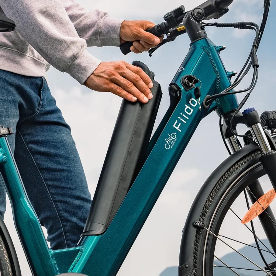 Second Life – Vélo électrique de ville Fiido C11 blanc - M