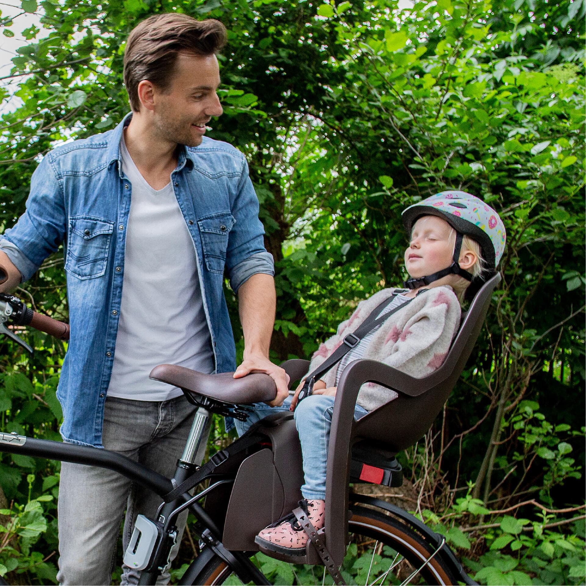 Vélo Enfant 16″ STREET ART Garçon ( taille 105 cm à 120 cm ) Noir & Orange, équipé de 2 Freins, Gourde, Porte gourde, Guidon BMX - M