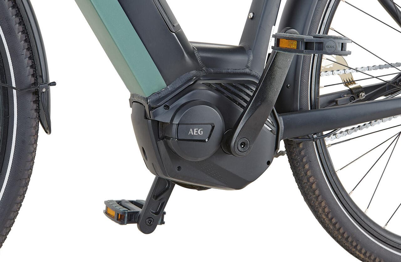 Vélo de ville pour femme – MARQUE – 26-28 pouces – Aluminium – 21 vitesses – Brun lait - S