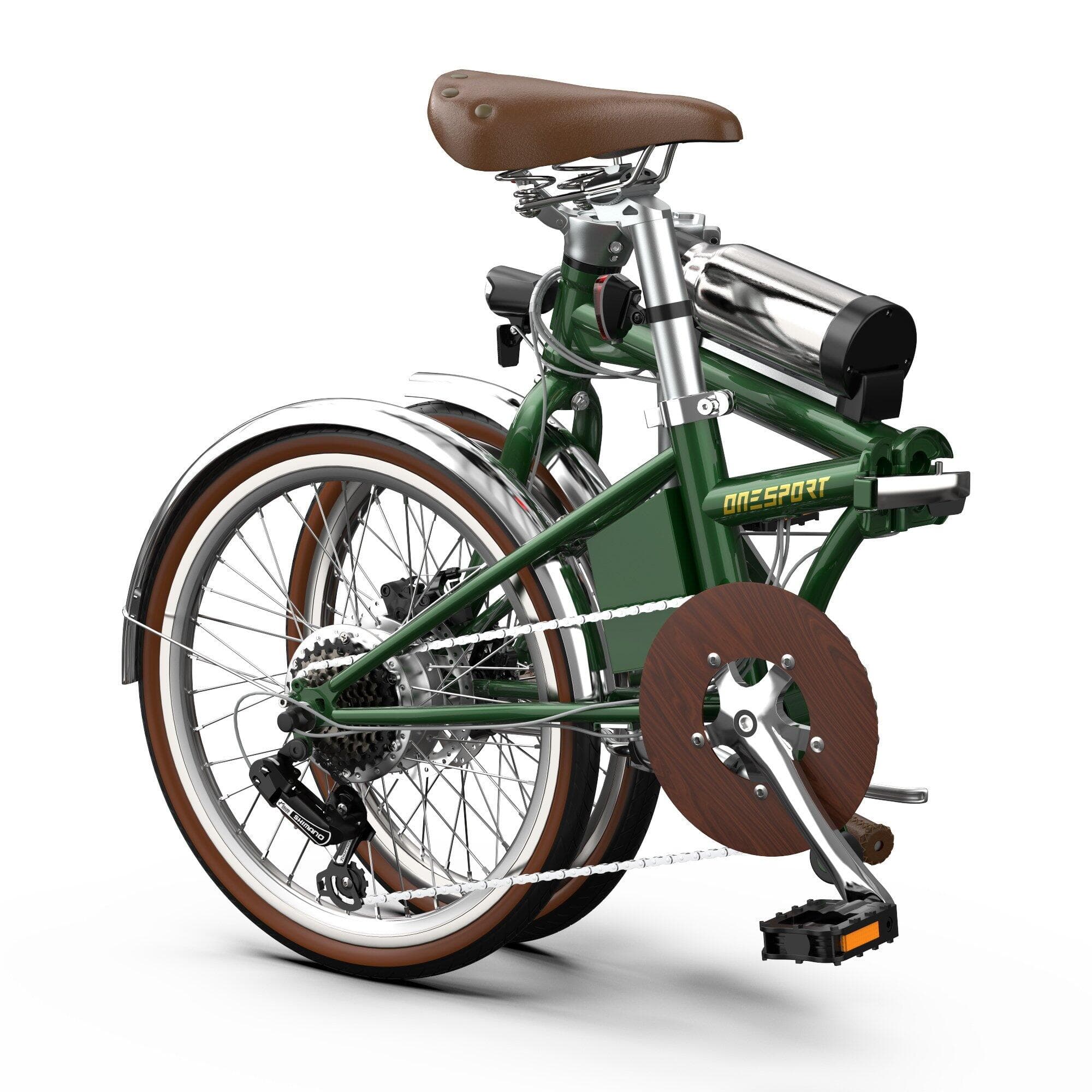 OT02 PRO vélo électrique pliable 20″, moteur 250W, Shimano 7 vitesses, écran LCD - S