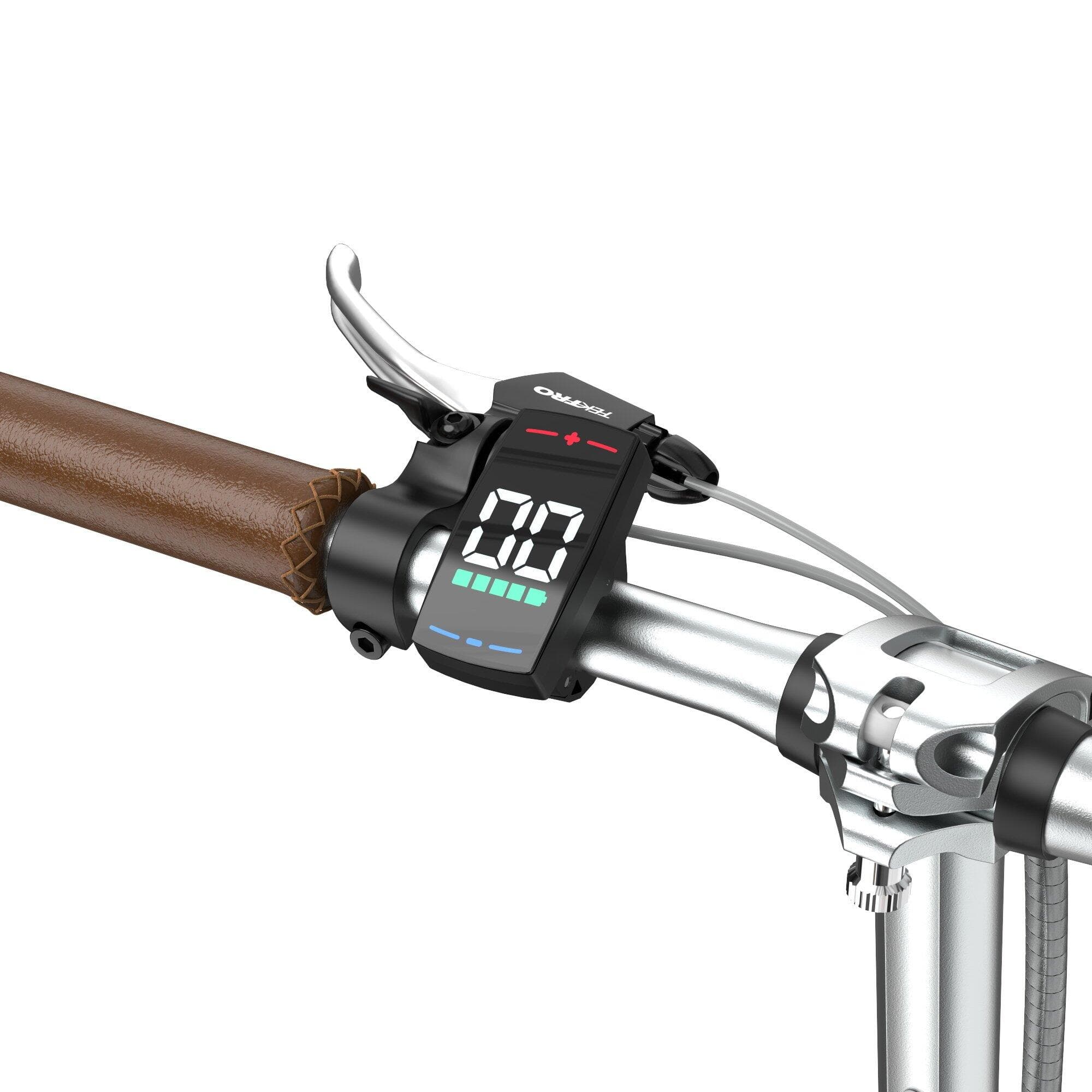Moma Bikes – Vélo Electrique Pliant 18″ – SHIMANO 7 Vitesses – Batterie 36V 9Ah – Autonomie Max 50km – Freins Hydrauliques - S