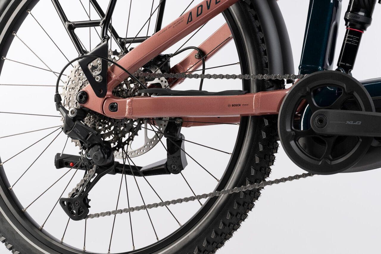 PACTO SIX – vélo pliant – 6 vitesses – freins sur jante – cadre en aluminium – entrée basse – unisexe – Shimano – blue - L