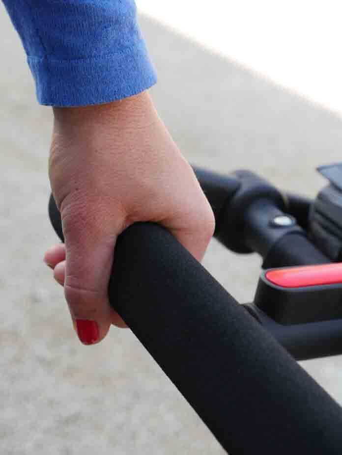 Ebike compact 16″ Vélo pliant 1S Noir SKYJET - L
