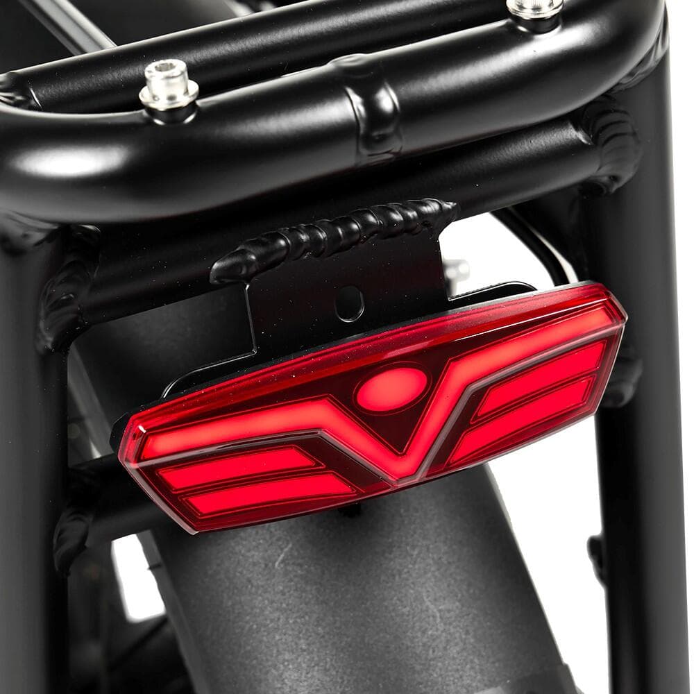 Vélo électrique pliant PASEBIKE P20 Pro Power 1000W Batterie 48V23Ah Vitesse 25-50KM/H 40KM Shimano 7 vitesses Pneu 20″*4.0 Noir - L