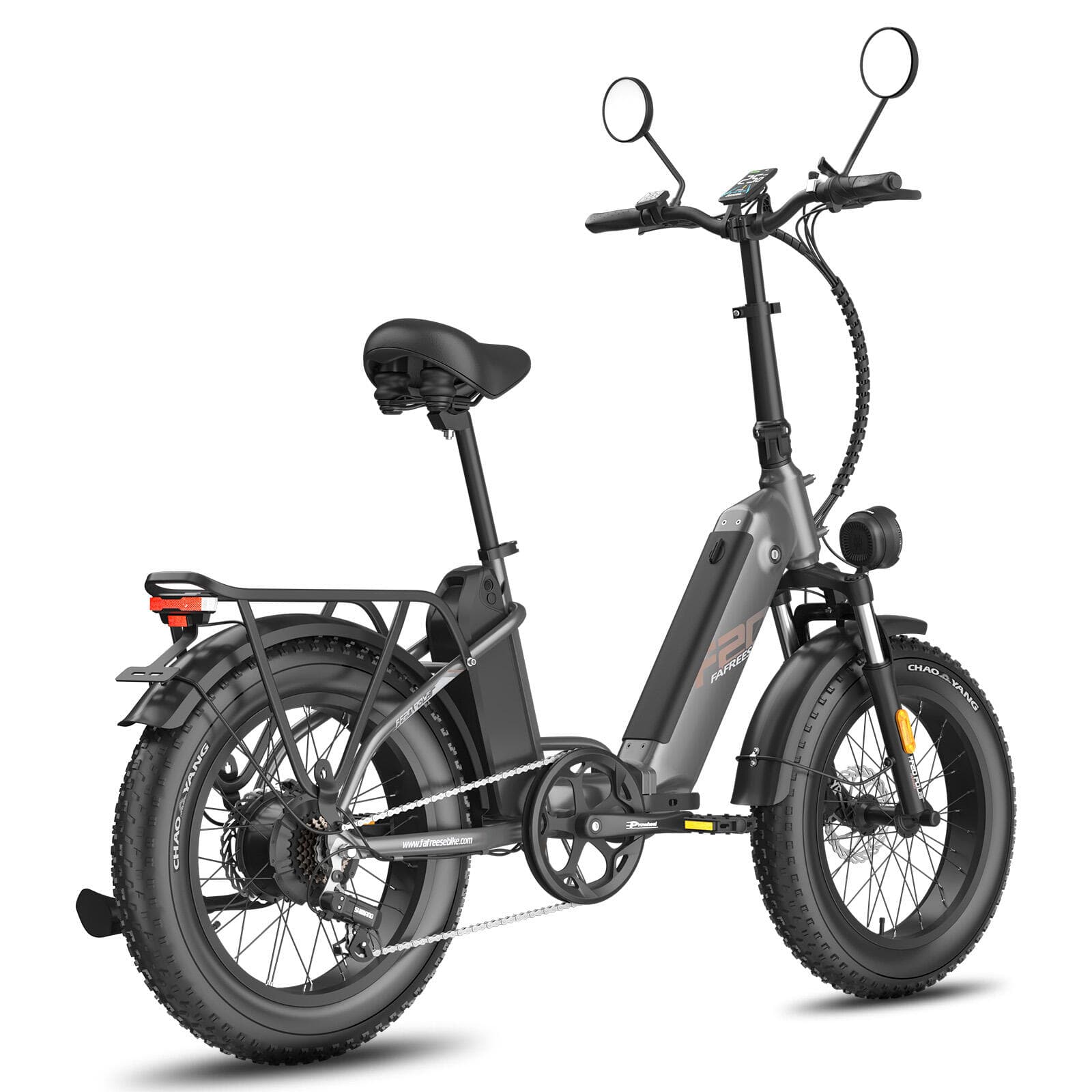 Vélo électrique FAFREES FF20 Polar à double batterie, freins hydrauliques - Standard