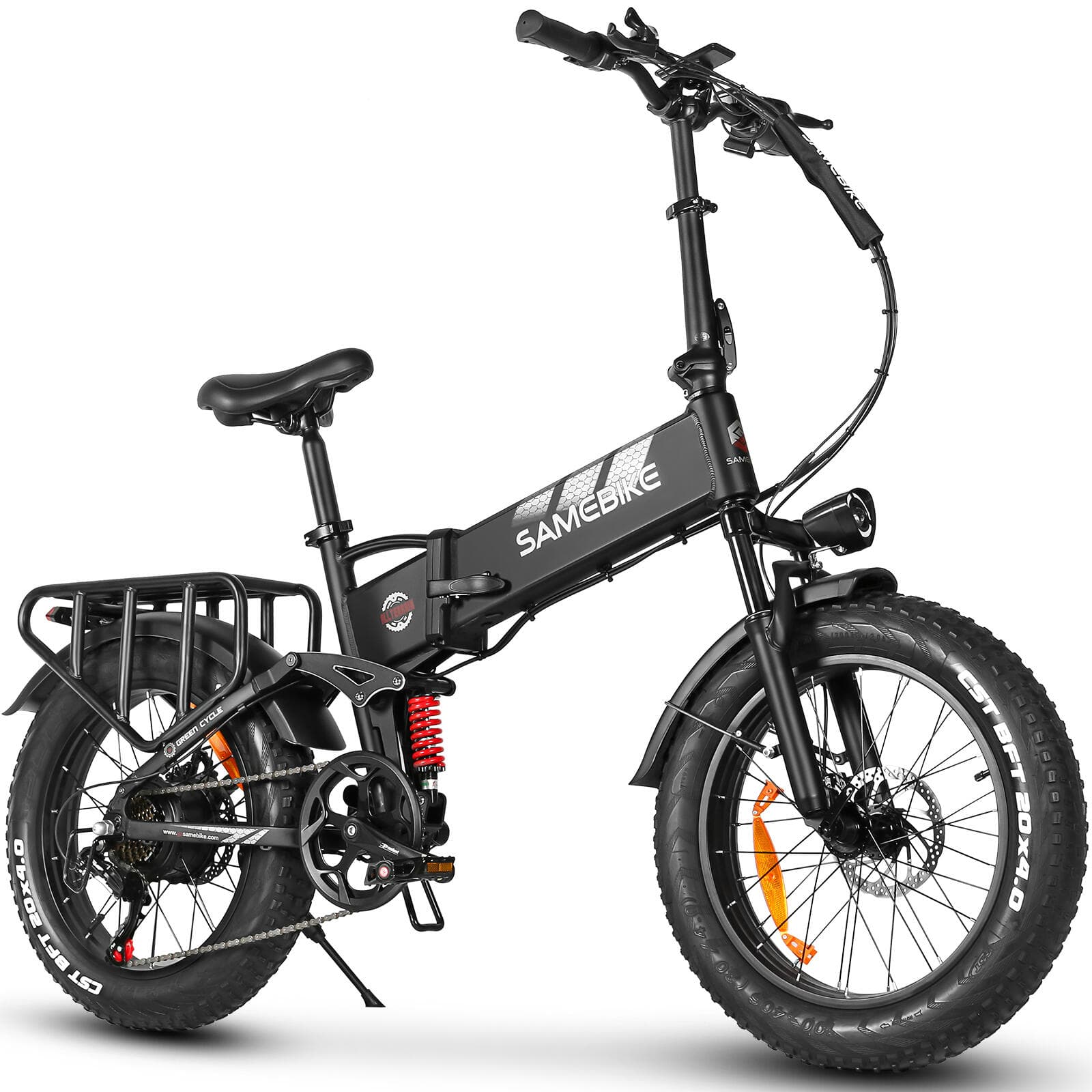 SAMEBIKE RS-A02 Pro VTT électrique tout-terrain avec batterie 48 V 15 Ah - XL