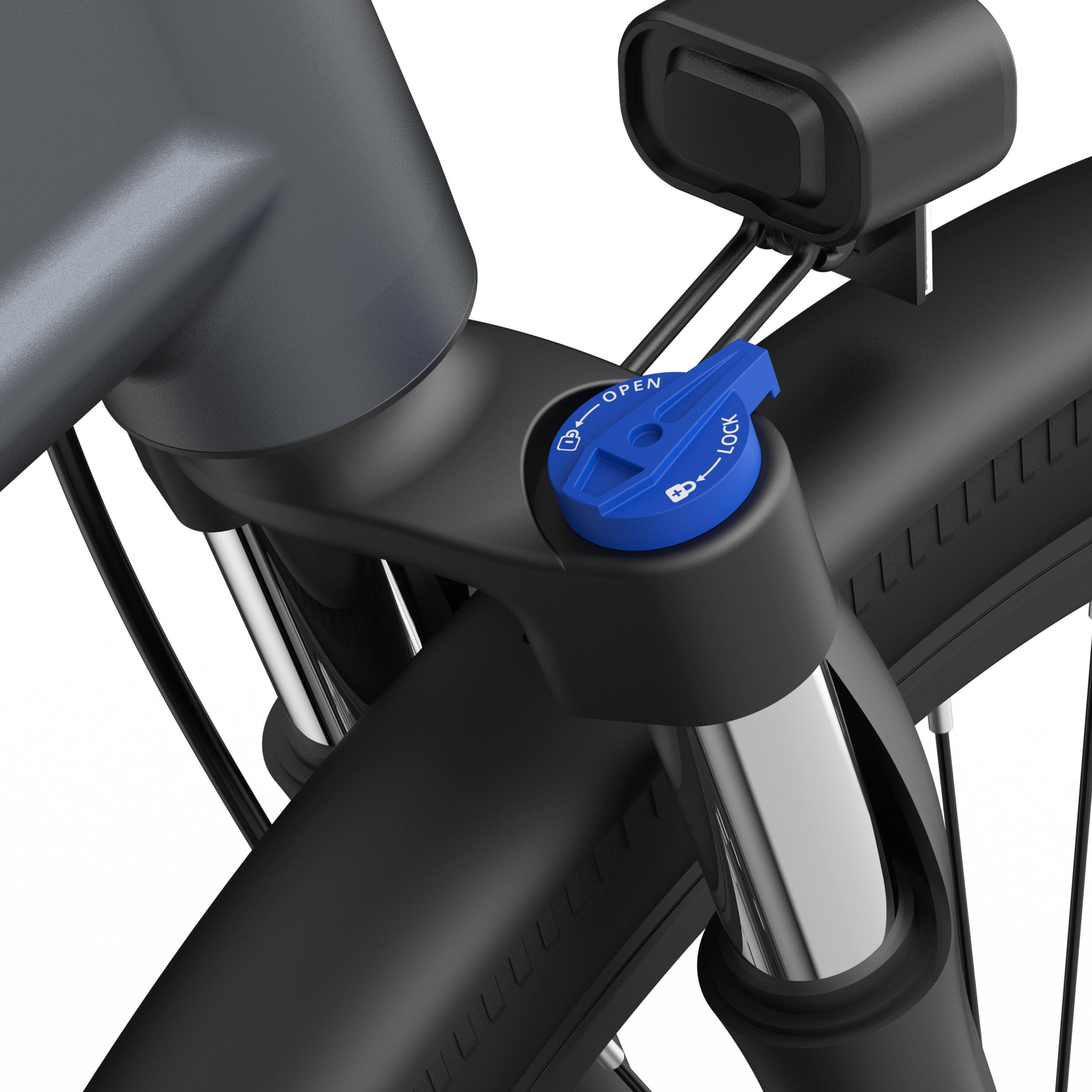 ADO 28Ultra Vélo électrique, Entraînement par Courroie, Moteur Bafang, LCD, APP - M