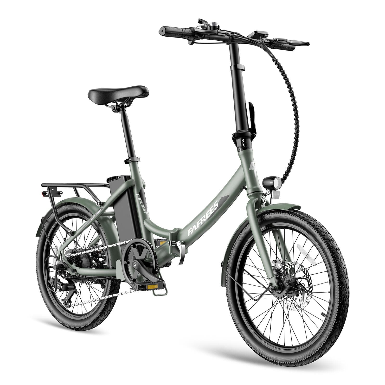 Vélo Électrique Pliant FAFREES F20 Light 250W Batterie 16,75Ah Shimano 7V - XL