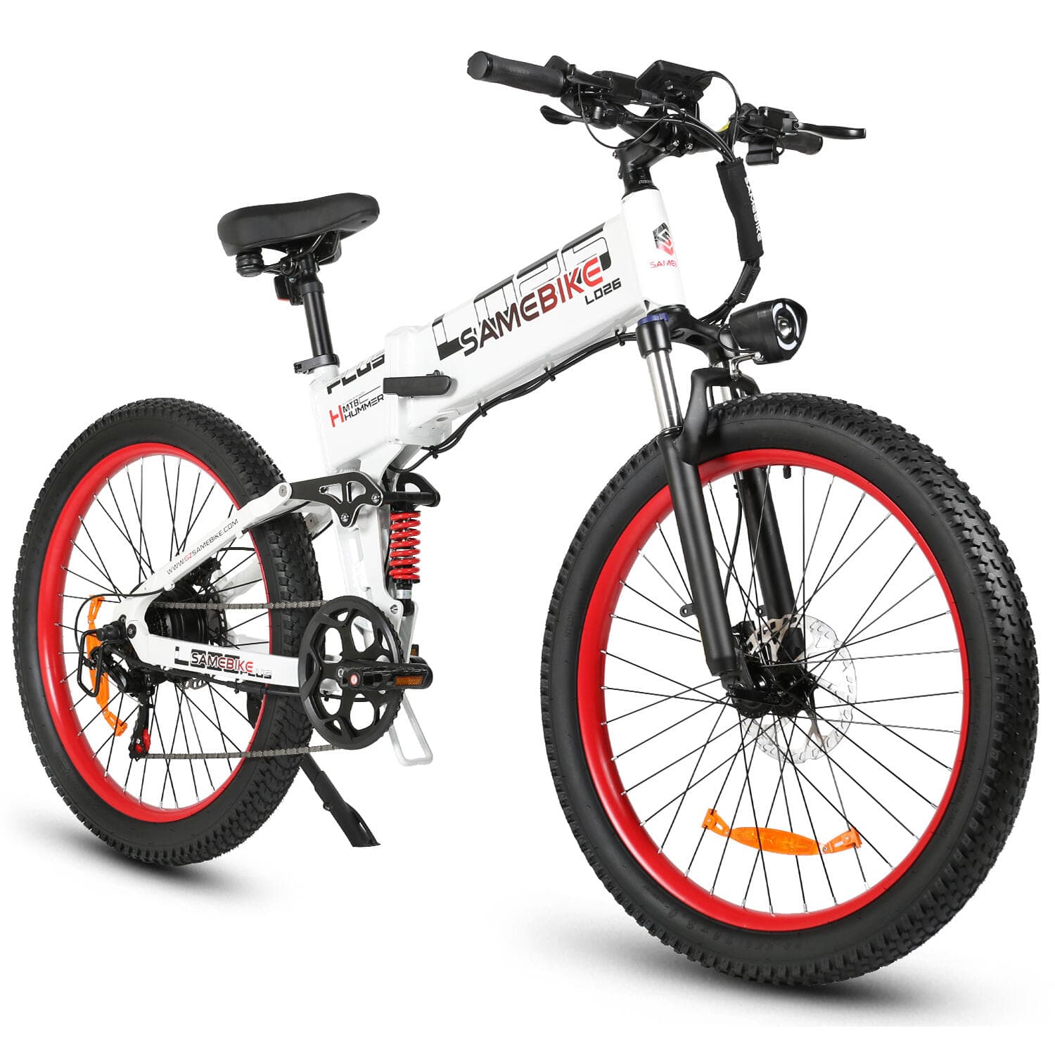 Vélo électrique SAMEBIKE LO26-Plus avec batterie 48 V 15 Ah - M