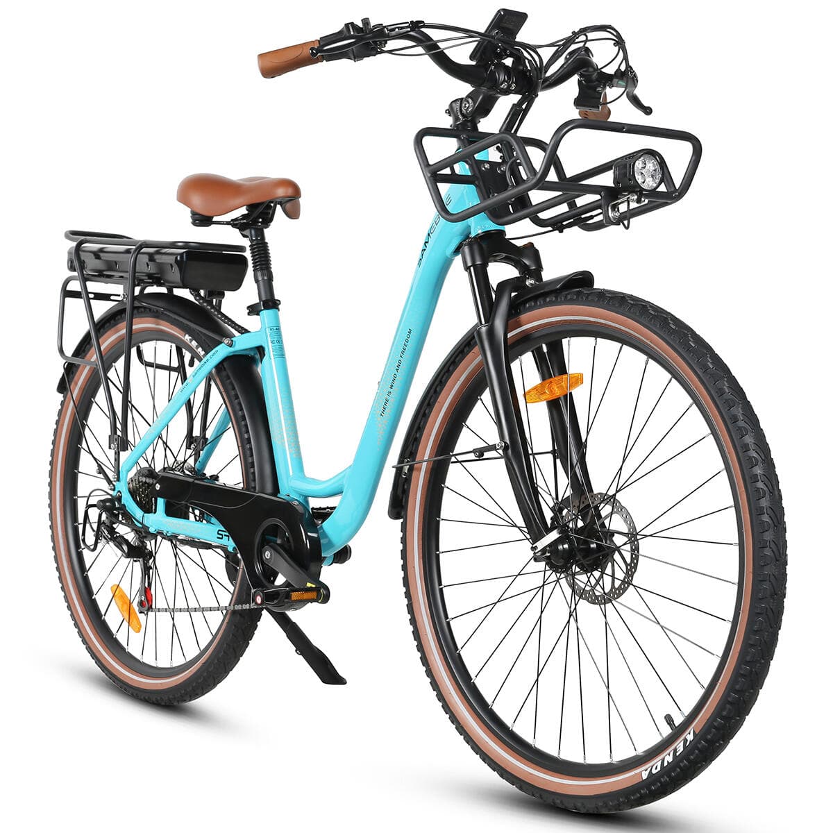 Vélo électrique urbain SAMEBIKE RS-A07 avec batterie 36 V 13 Ah - XL