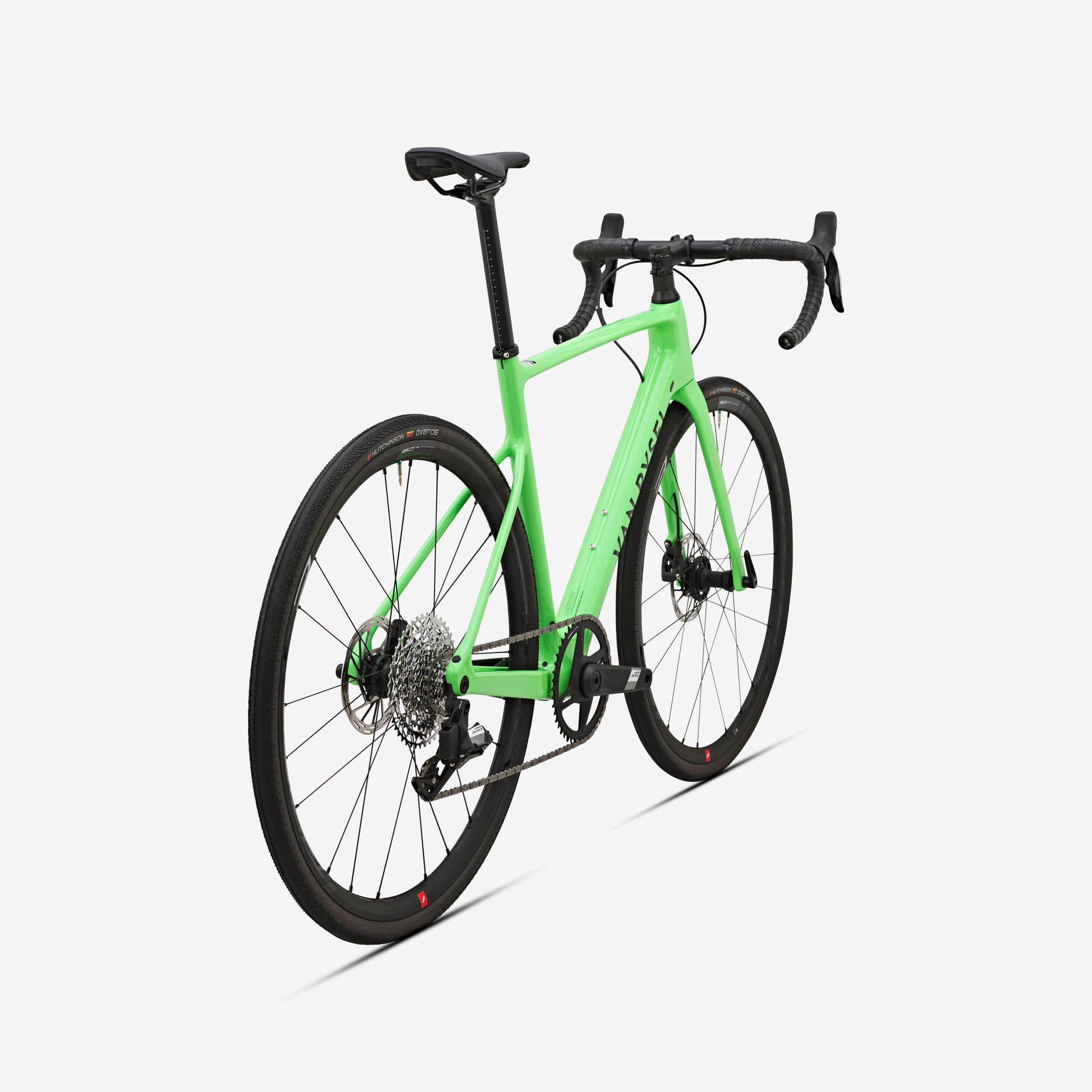 Velo de route endurance Allroad SRAM APEX AXS 1x12V, NCR CF vert, série limitée - S