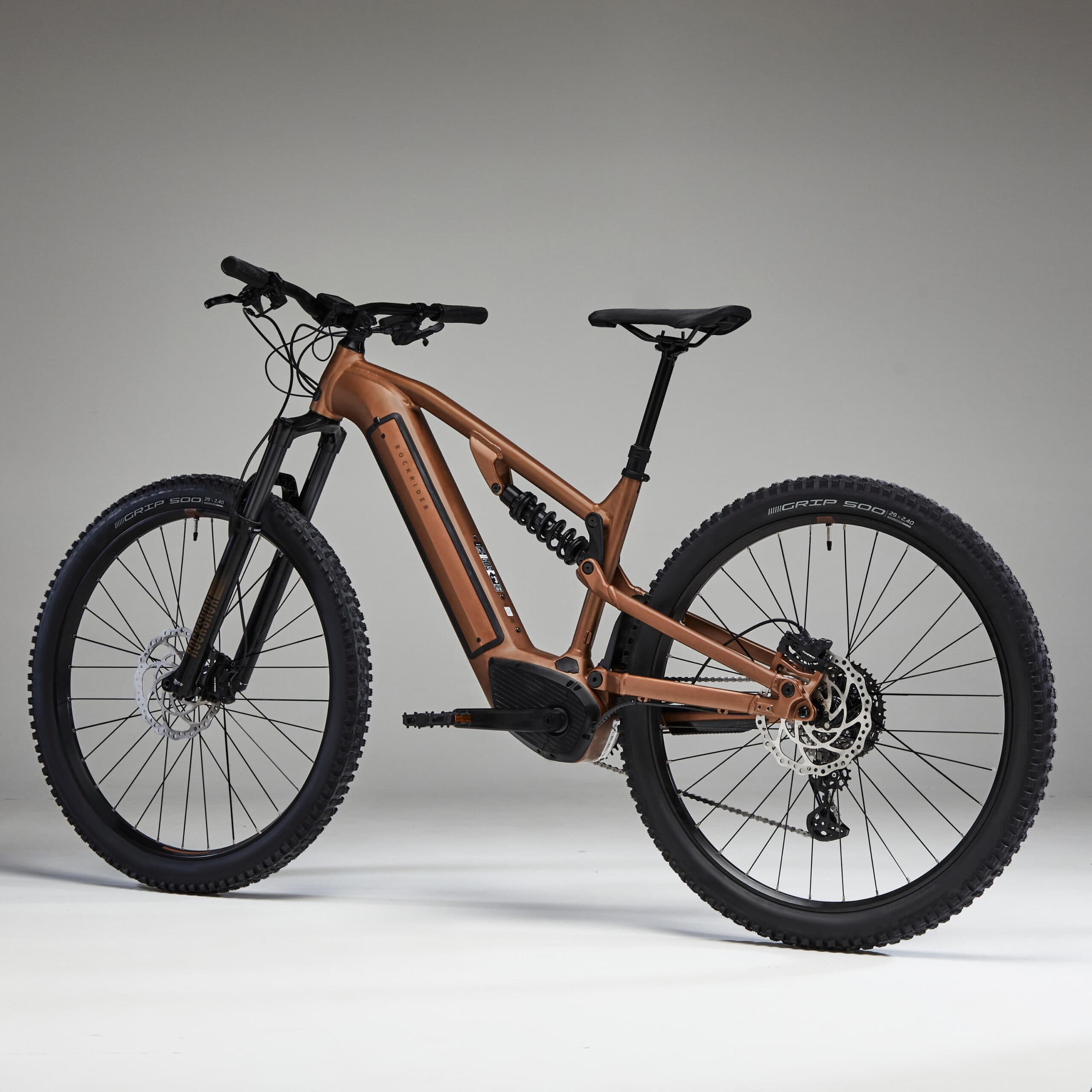 Vélo VTT électrique tout suspendu 29″ – E-EXPL 700 S Cuivre - L