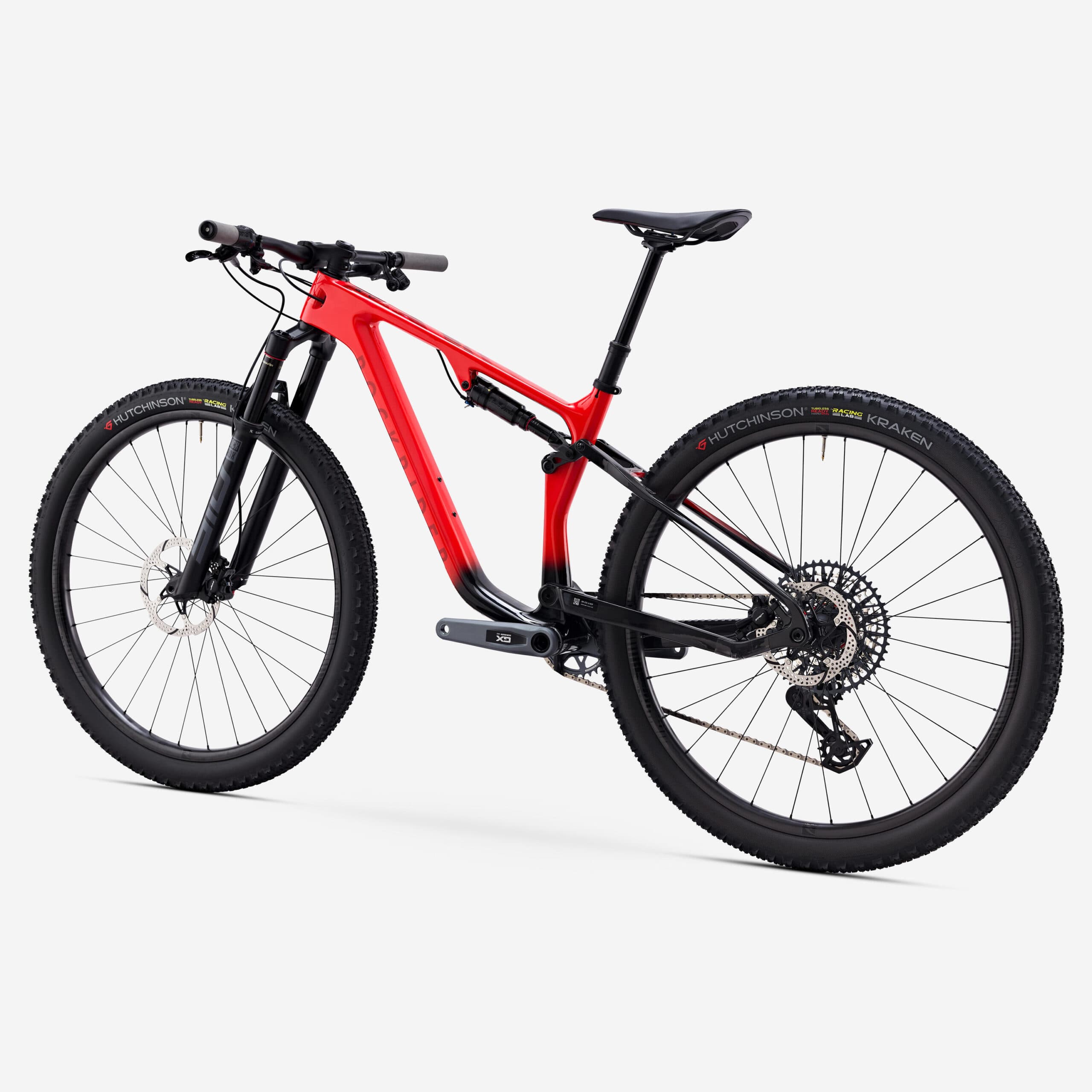 Vélo VTT tout suspendu XC cadre carbone RACE 940 S, Rouge - M