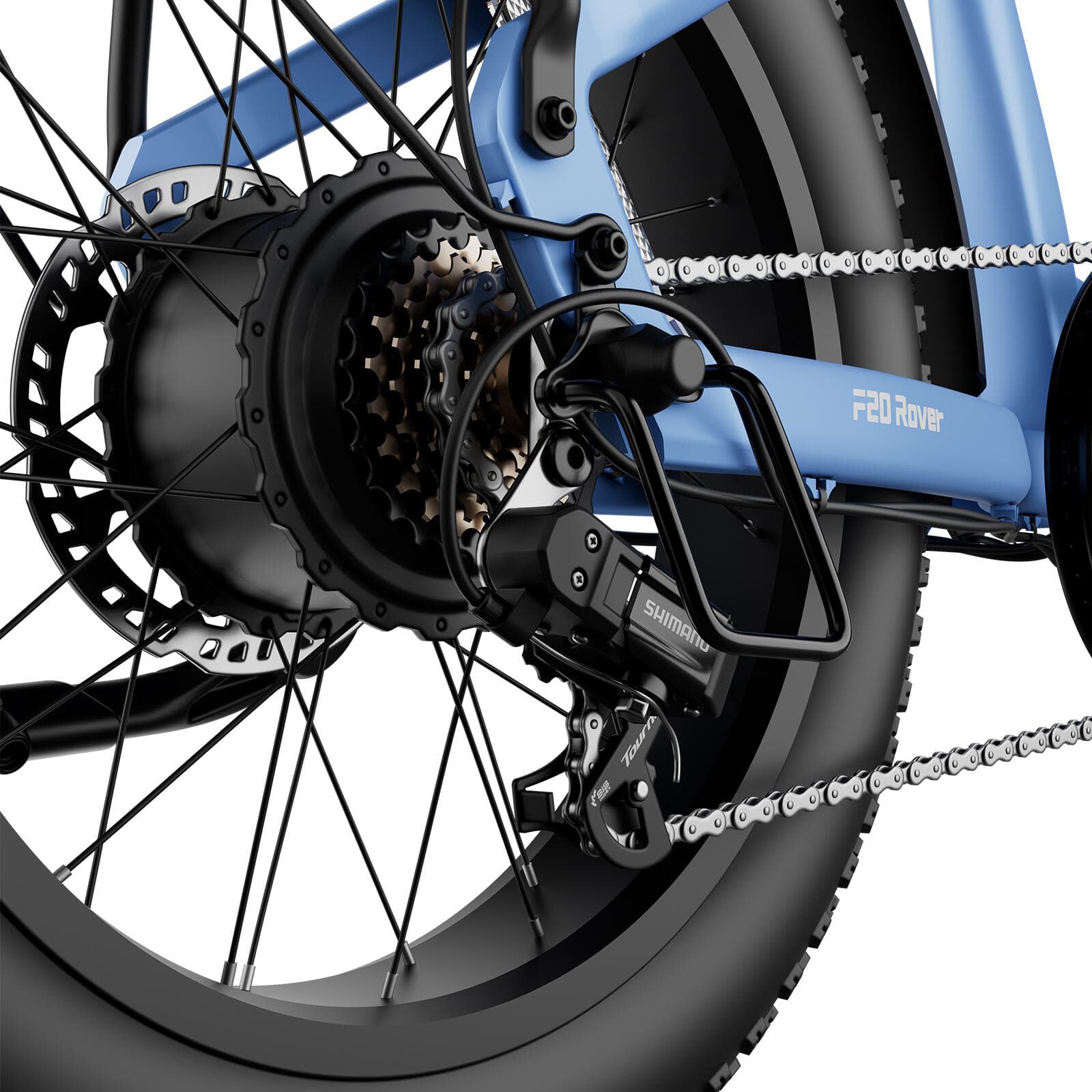 Vélo électrique FAFREES F20 Rover, batterie 48V 20Ah, freins à disque hydrauliqu - Standard