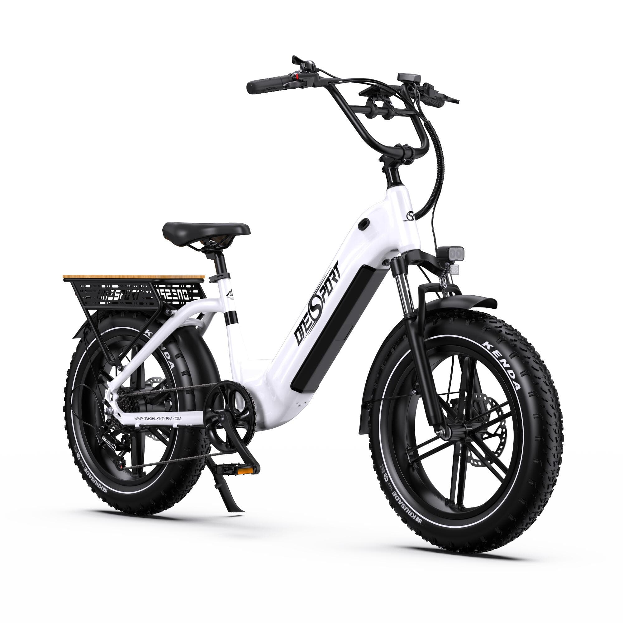 Vélo électrique OT08 pour adultes, 20 pouces, pneus épais - Standard