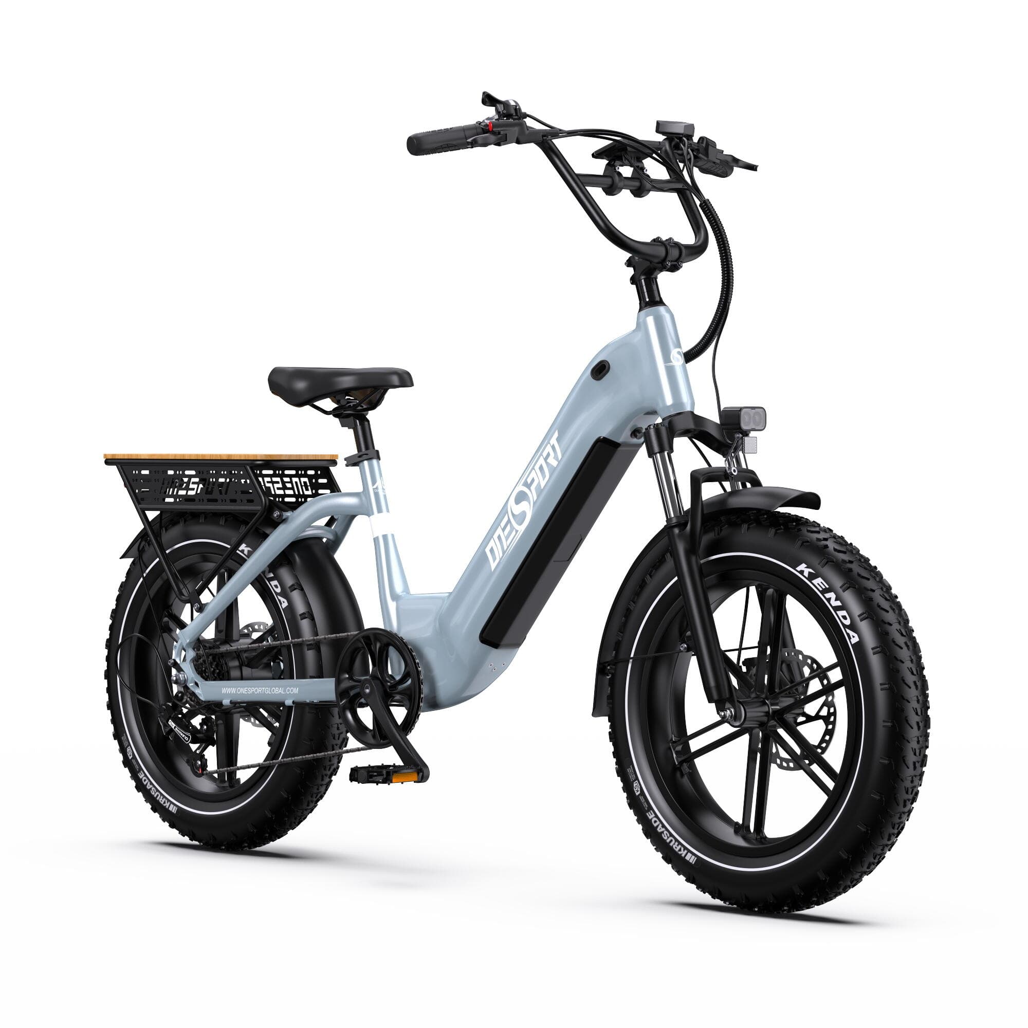 Vélo électrique OT08 pour adultes,20 pouces, pneus épais - XL