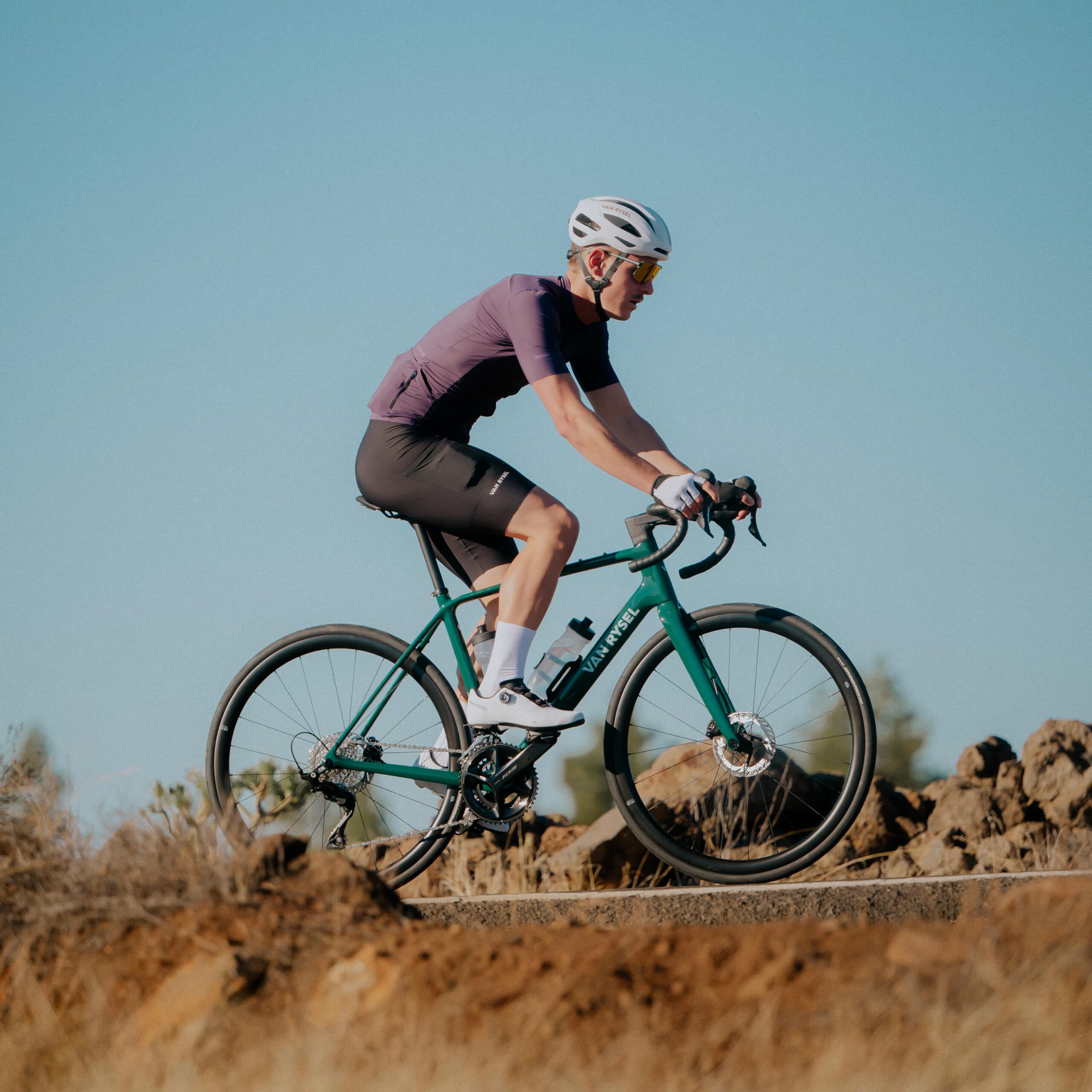 Seconde vie – Vélo de route carbone Shimano 105 2x12v, EDR CF vert - M