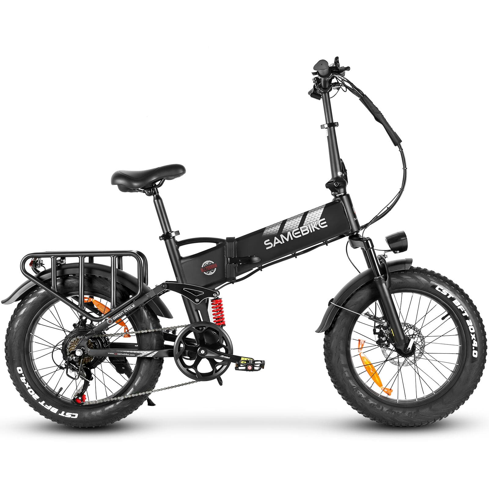 Urbanbiker Mini | VAE pliable | 100KM Automomie | Noir | 20″ - Standard