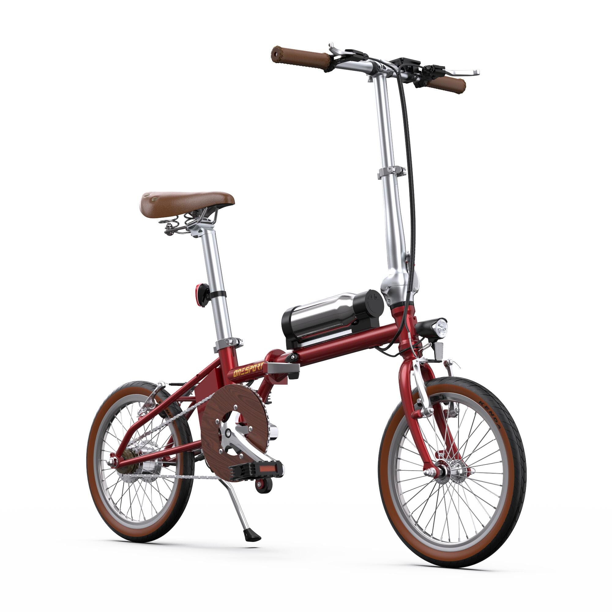 OT02 VAE pliable 250W, vélo électrique urbain à pneus larges - M