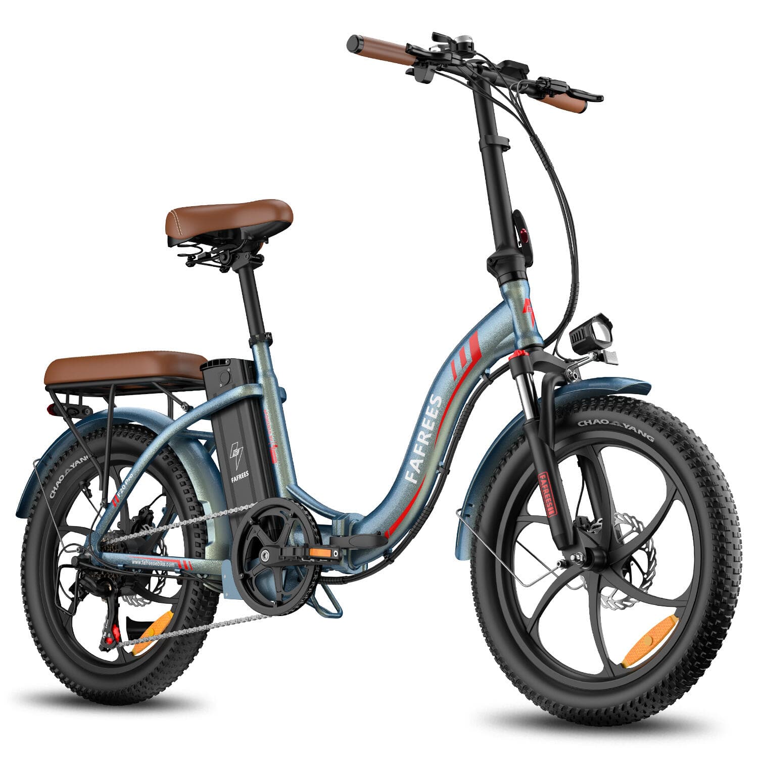 VÉLO PLIANT FOLD 500 BLEU FONCE - S