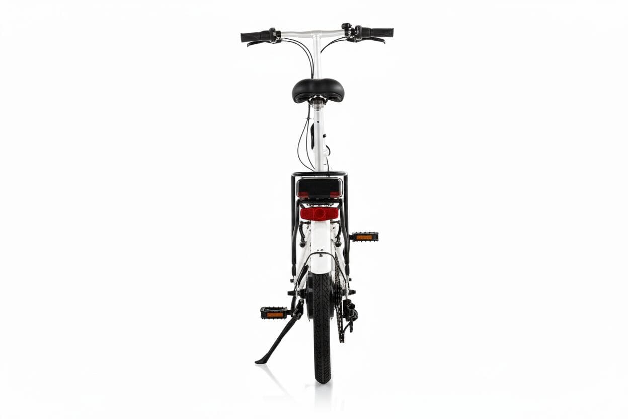 Vélo électrique pliant blanc COPPI CAPRI - S