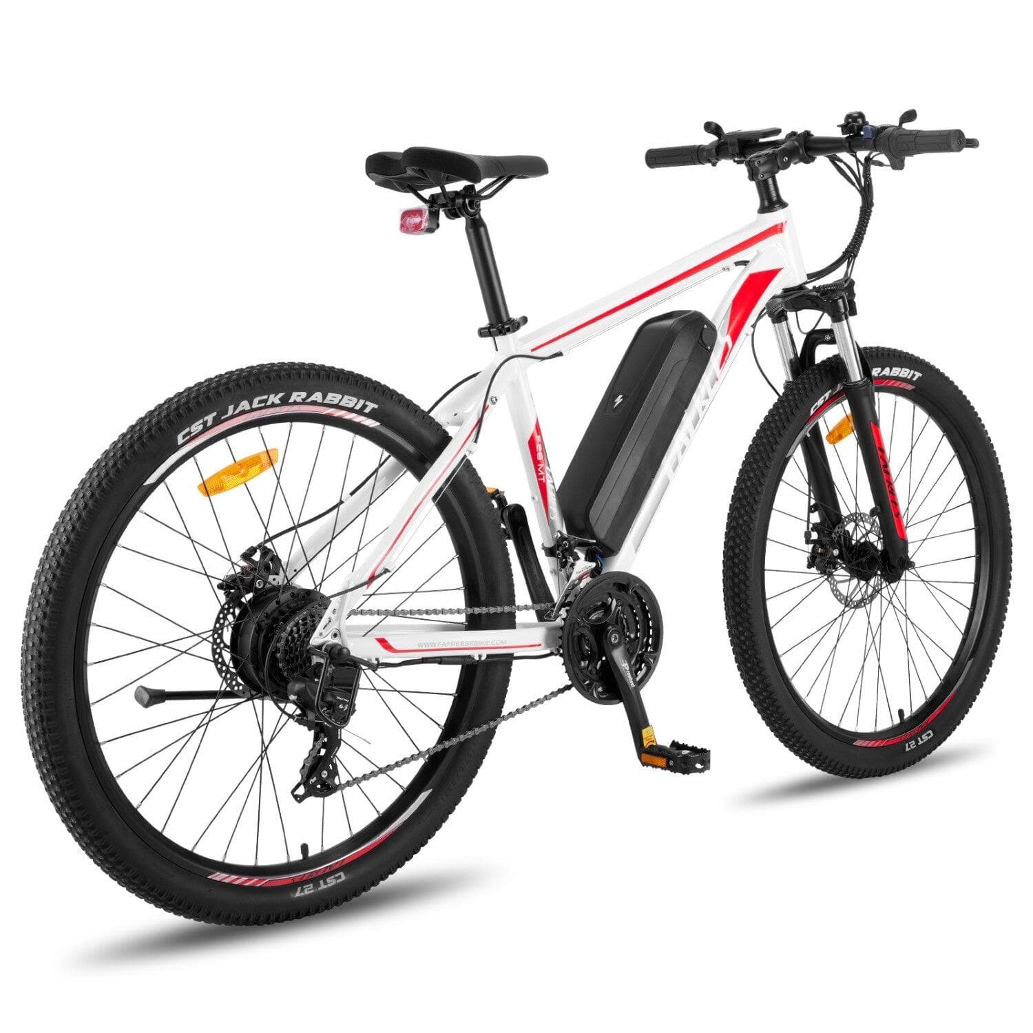 Vélo Électrique FAFREES F28 MT 250W 36V15Ah 27,5″ Blanc-Rouge - S
