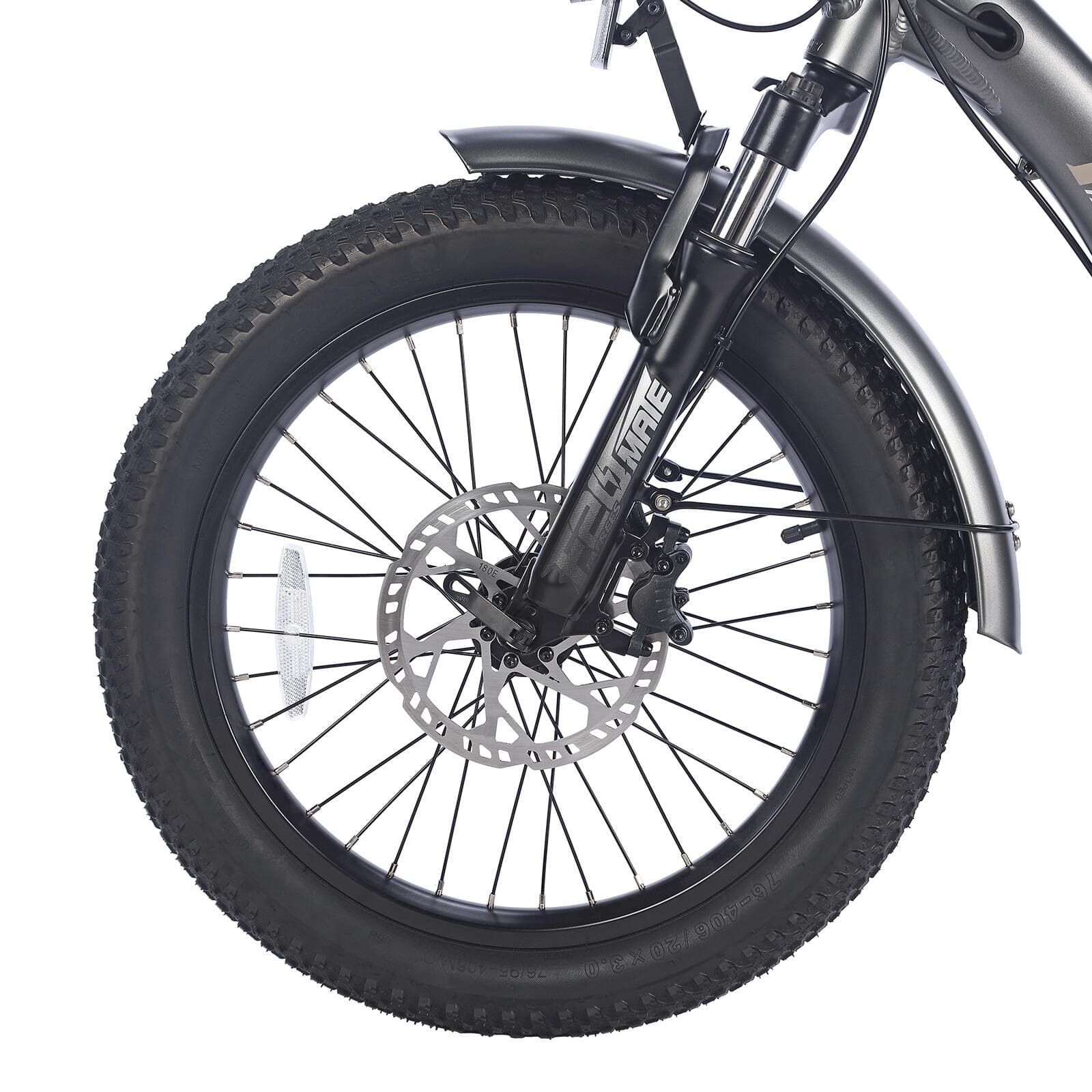 Vélo électrique pliant LITTIUM IBIZA RAINBOW Rouge 10,4 AH - L
