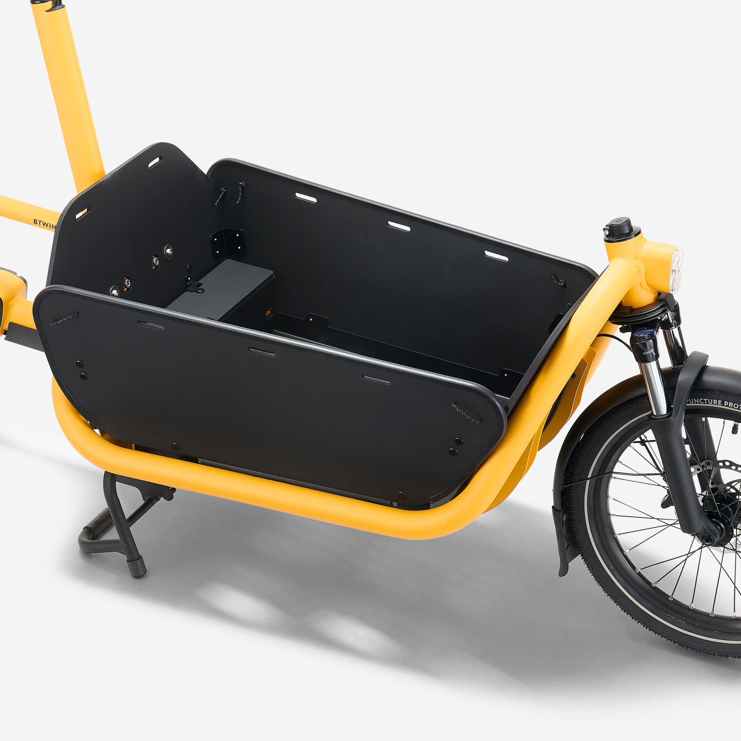 Vélo cargo électrique biporteur F900E BOX jaune - M