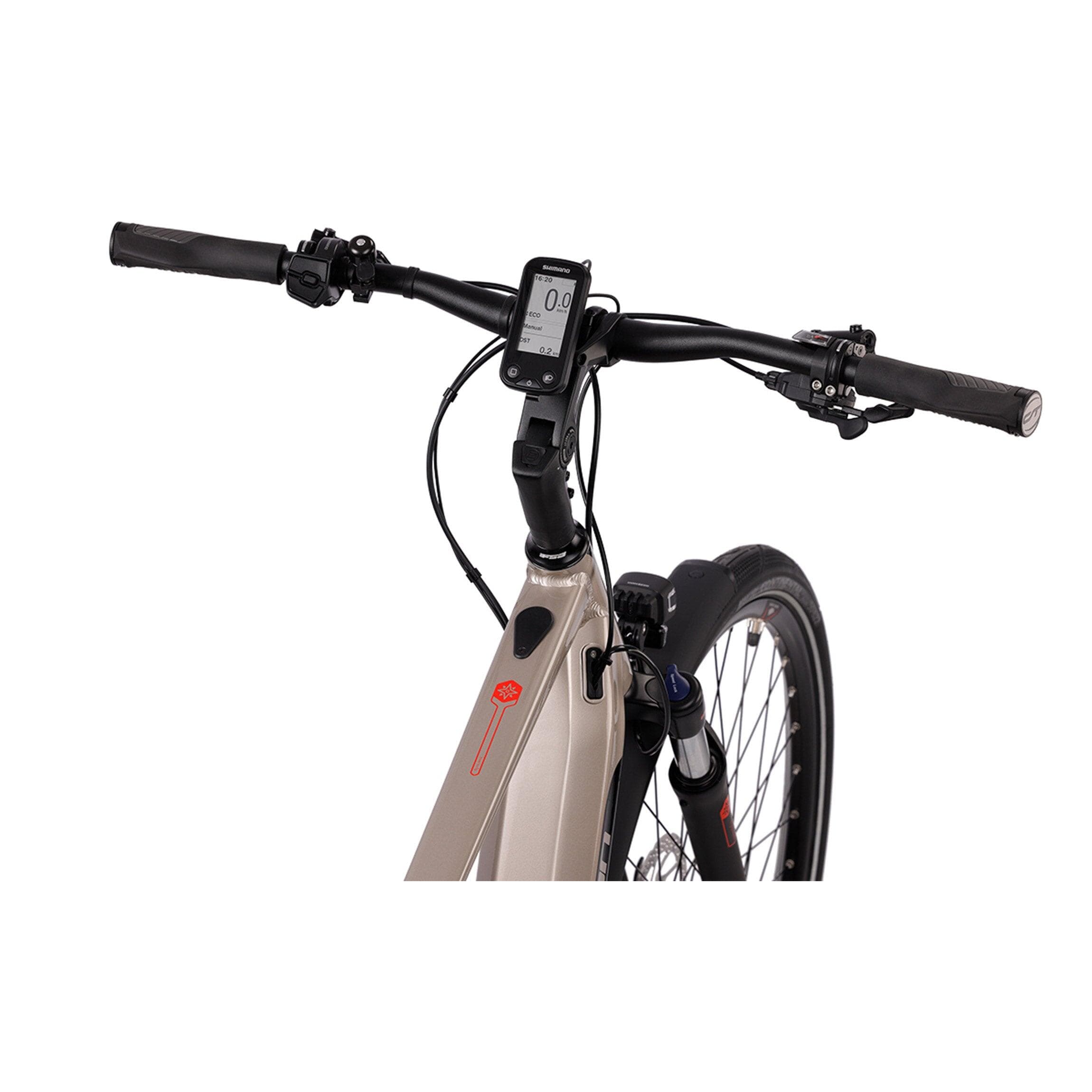Vélo électrique homme 28″ trekking e-TOURING 12,8 vélo de ville SHIMANO STEPS E - Standard
