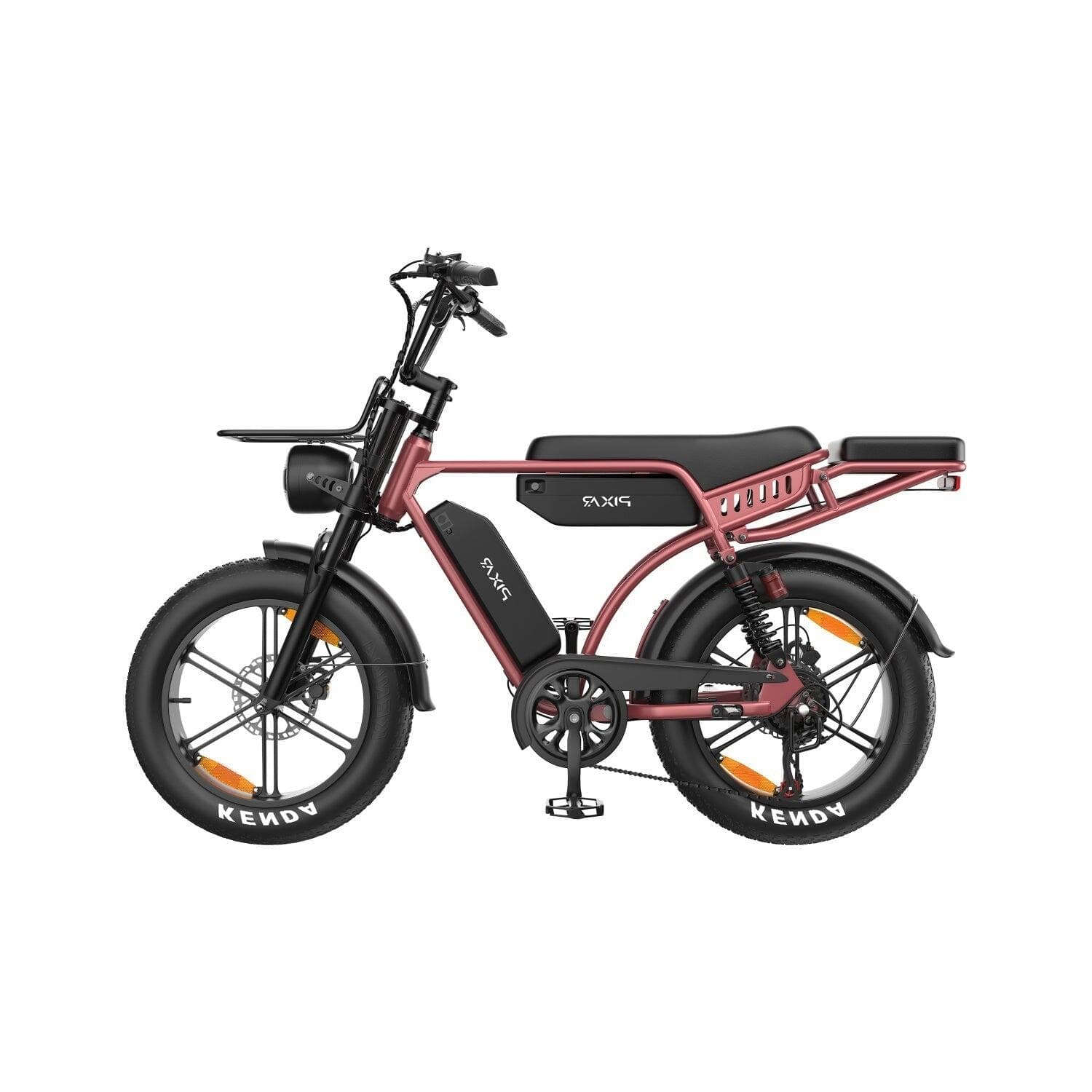 Pixar M9 Vélo Électrique 250W 48V17.5AH+17.5AH 20″ RoseGold - M