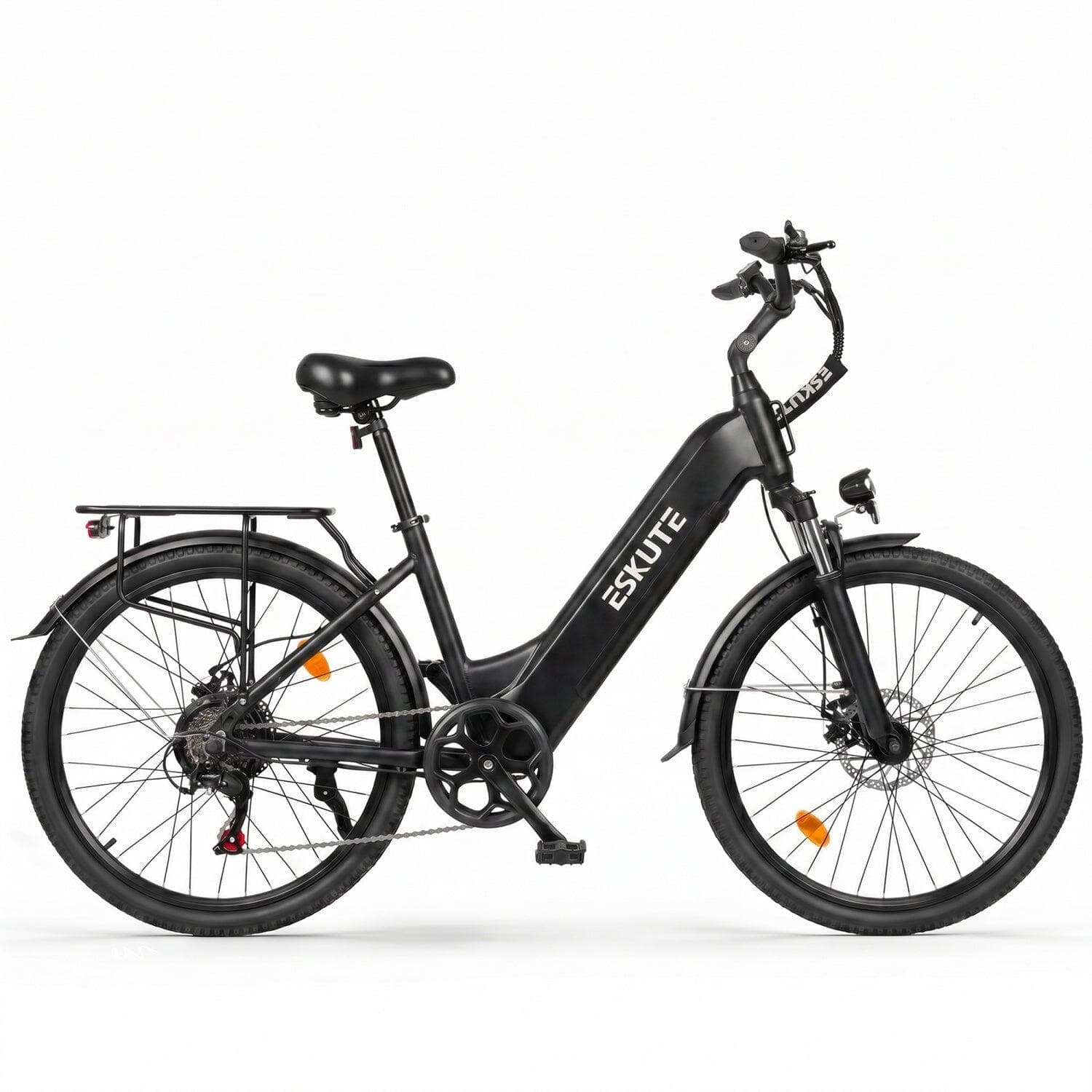 ESKUTE C202 Vélo Électrique 250W 48V17.5Ah 26 » accessoires Noir - M