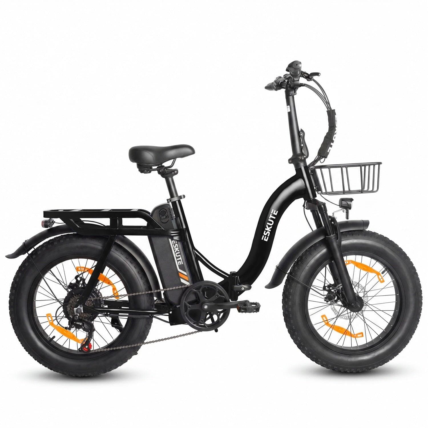 ESKUTE D202 Vélo électrique 250W 48V20.8Ah 20″ Noir - XL