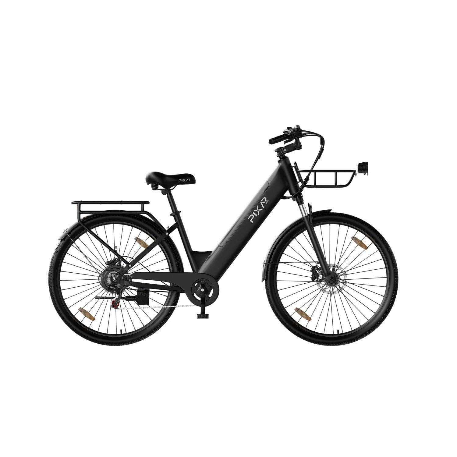 Pixar C1 PRO Vélo Électrique 250W 36V18AH 28″ Freins Hydrauliques Noir - M