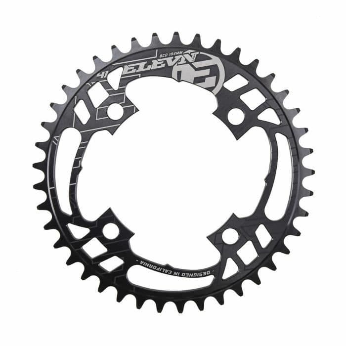 Pignon BMX ELEVN Flow 45T – Noir – Couronne Aluminium 6061-T6 usiné CNC - XL