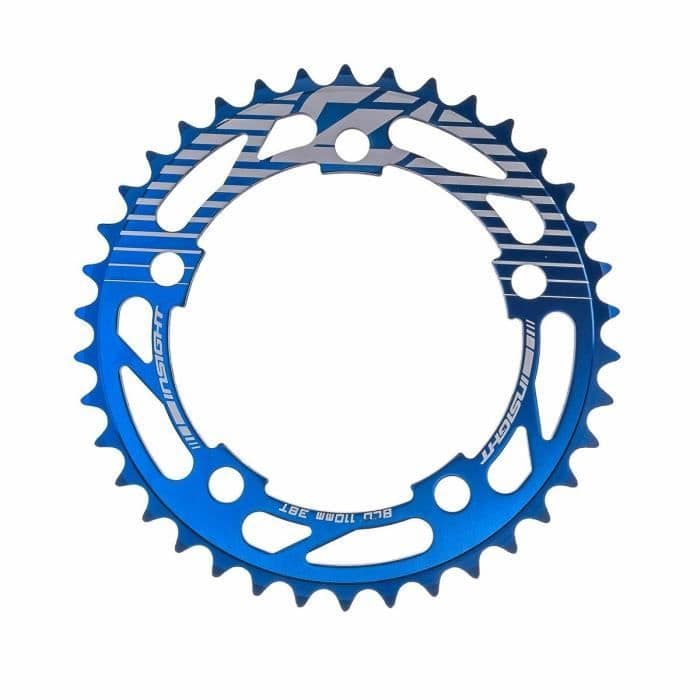 Couronne INSIGHT – BMX – Pignon 38T – Aluminium – Bleu - M