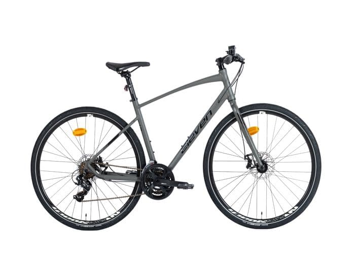 VÉLO ELEVEN FREEZ 1.0 28″ GRIS/NOIR MATE S - L