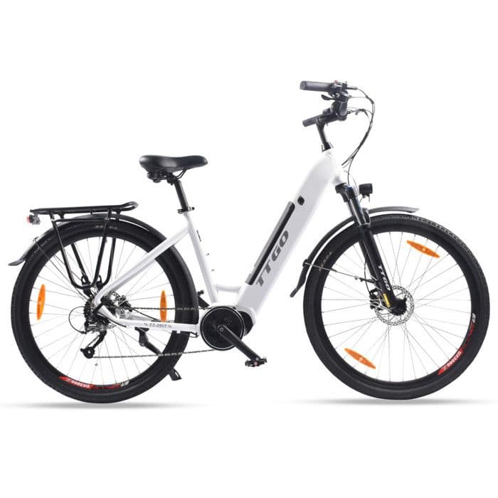 Vélo Électrique 28″- BaFang Moteur Central 350W – Batterie 36V/20Ah – Autonomie 180 km,Shimano 9 vitesses,Fourche à - XL