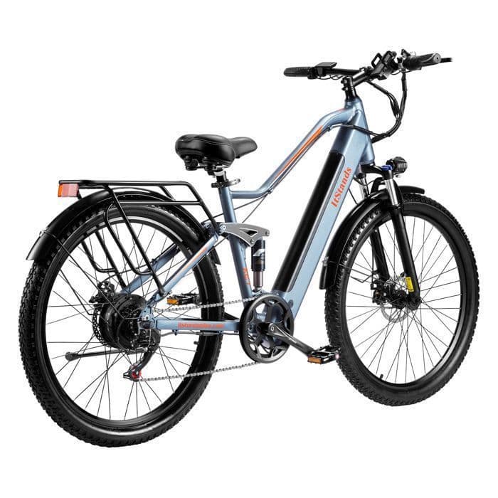 Vélo électrique E-BIKE 27.5″x2.8″ ITSTANDS X27,Moteur 750W,Batterie 17.5AH,Autonomie 100KM,VTT 40KM/H – Gris - L